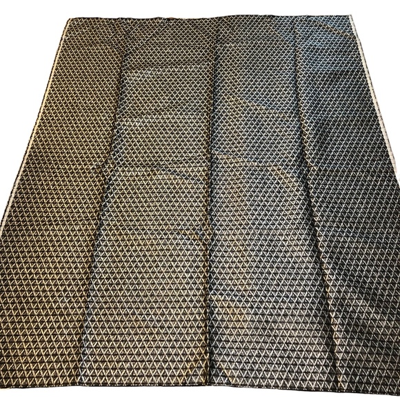 Black Quilted Upholstery Craft & Sewing Fabric - Picture 3 of 16